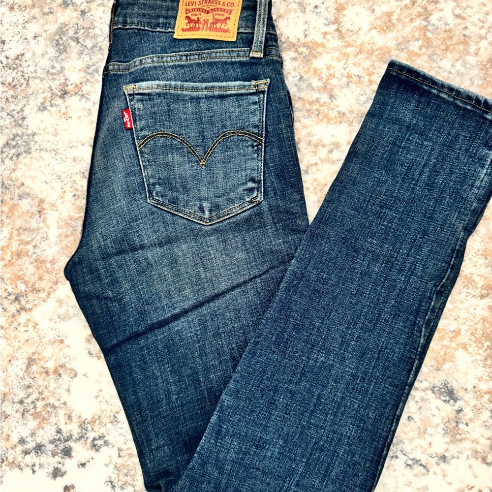 Levi's Light Blue Skinny Jeans